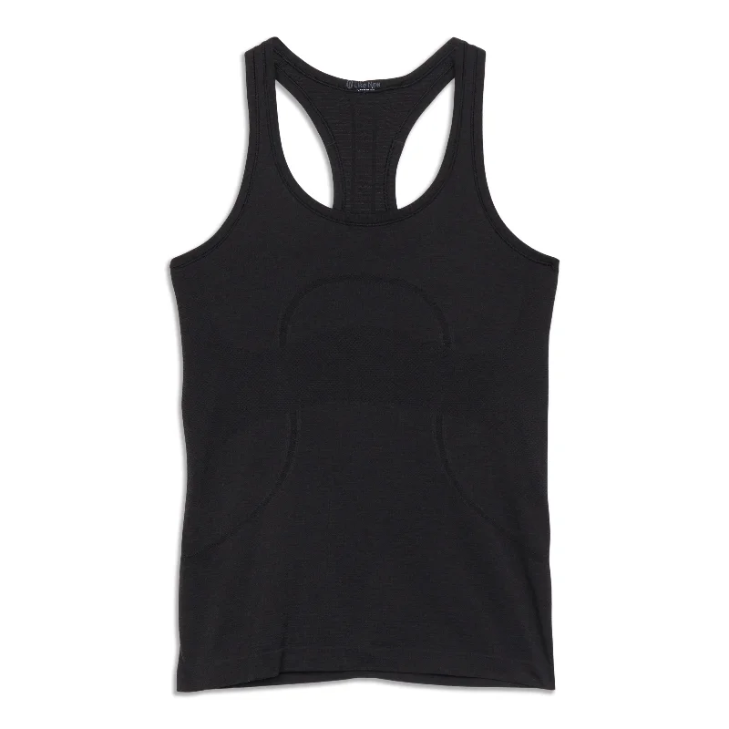 Soft Yoga Tops for Everyday Practice -Swiftly Tech Racerback Tank Top - Resale