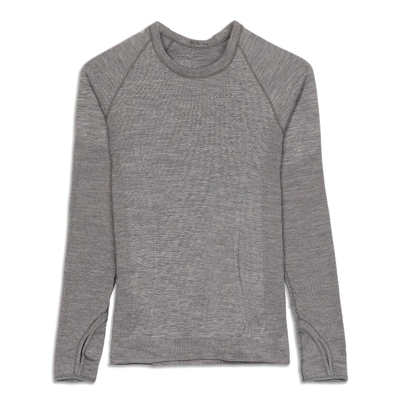 Soft and Stretchable Yoga Tops -Swiftly Wool Pullover - Resale