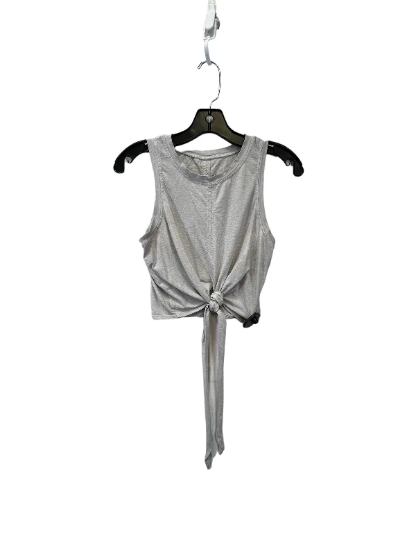 Breathable Yoga Tops for Women -Taupe Athletic Tank Top Lululemon, Size S