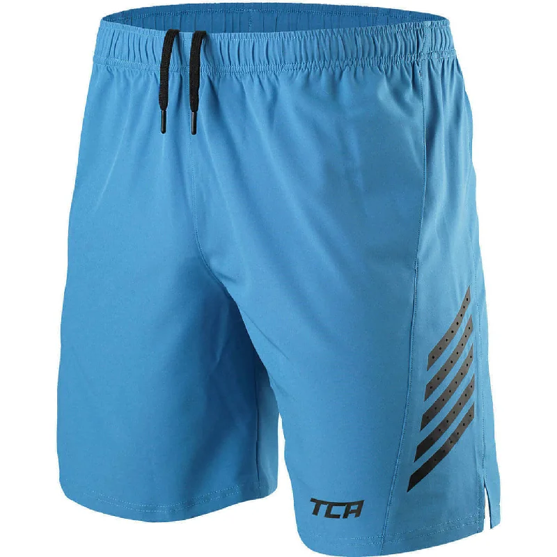 Yoga Shorts for Daily Flexibility Training -TCA Laser Tech Mens Running Shorts - Blue Yoga Shorts for Daily Flexibility Training -TCA Laser Tech Mens Running Shorts - Blue