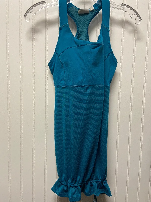 Comfortable Yoga Tops for Yoga and Pilates -Teal Athletic Tank Top Athleta, Size S