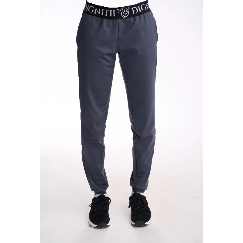 Comfortable Yoga Pants -Tech Loose Leggings - Charcoal