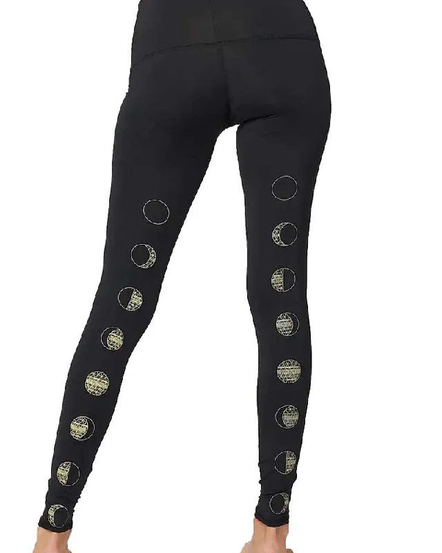Yoga Pants with a Wide Waistband -Moon Dance Legging
