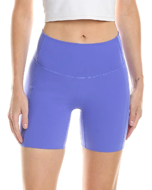 Yoga Shorts for Women’s Flexibility and Comfort -Terez Action Seamed Booty Short