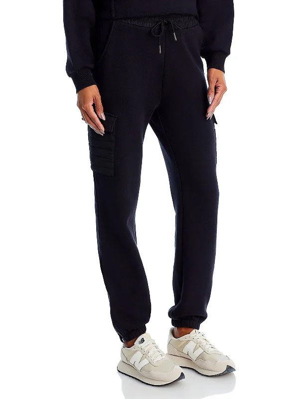 Lightweight Yoga Shorts for Daily Yoga -Terry Womens Utility Jogger Sweatpants