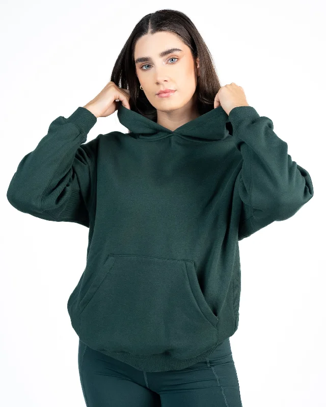 Athletic Yoga Tops for Fitness -The Classic Hoodie - Juniper