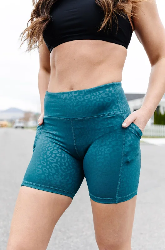 Yoga Shorts for Strength and Flexibility -Jade Stealth Shorts