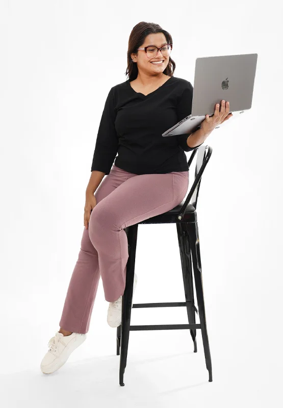 Yoga Tops with Full Support and Comfort -The Last Tee - V Neck