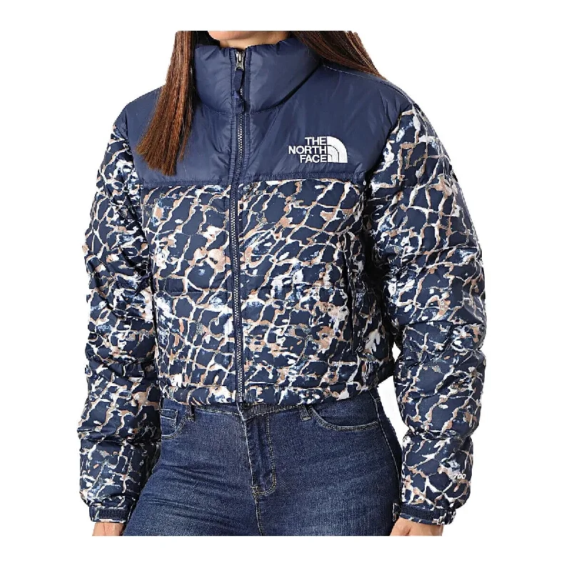 Yoga Shorts for Hot Yoga Practice -The North Face 1996 Retro NF0A3XEOOTP Nuptse Jacket Women's Blue Full Zip CLO758 Yoga Shorts for Hot Yoga Practice -The North Face 1996 Retro NF0A3XEOOTP Nuptse Jacket Women's Blue Full Zip CLO758