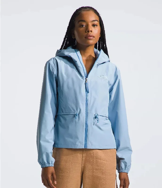 Comfortable Yoga Shorts for Active Lifestyles -The North Face Daybreak NF0A86NZQEO Rain Jacket Womens Steel Blue Hooded SGN1274 Comfortable Yoga Shorts for Active Lifestyles -The North Face Daybreak NF0A86NZQEO Rain Jacket Womens Steel Blue Hooded SGN1274