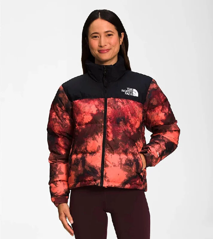 Yoga Shorts for High-Performance Workouts -The North Face NF0A5IXK Women's Coral Sunrise Ice Dye Print Puffer Jacket ONF102 Yoga Shorts for High-Performance Workouts -The North Face NF0A5IXK Women's Coral Sunrise Ice Dye Print Puffer Jacket ONF102