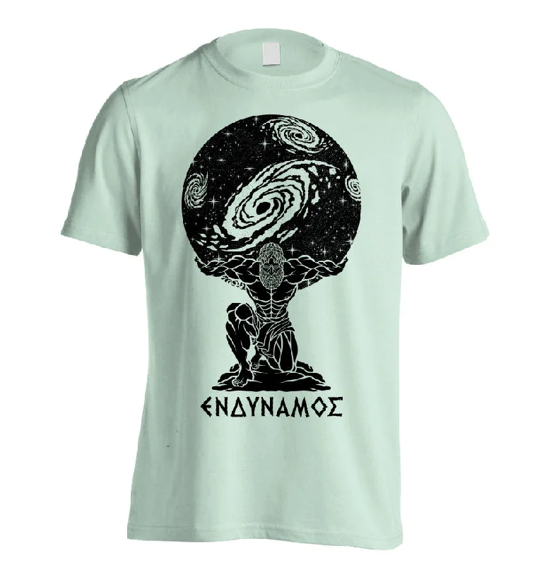 Yoga Tops for High-Intensity Training -THE POWER WITHIN (PREMIUM OVERSIZED MINT TEE)
