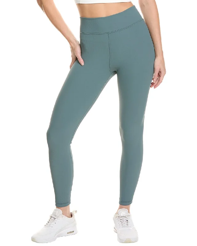 Yoga Shorts for Relaxing and Yoga Poses -THE UPSIDE Ribbed Midi Pant