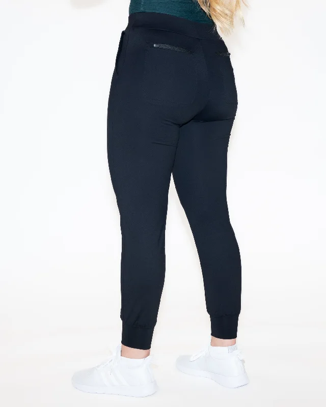 Best Yoga Pants for Deep Poses -The Work From Home Joggers - Black