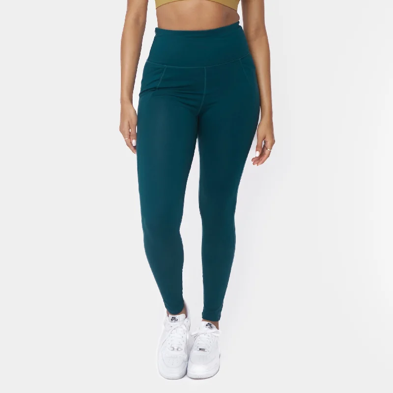 Seamless Yoga Pants for Every Day -Thermal Warm Leggings - Pacific