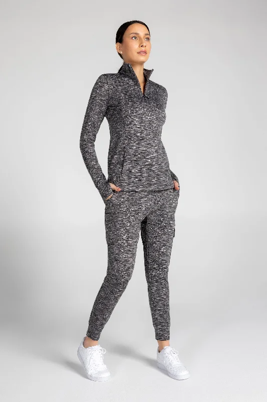 Flexible Yoga Pants for Active Women -Thermoconfort Cargo Jogger