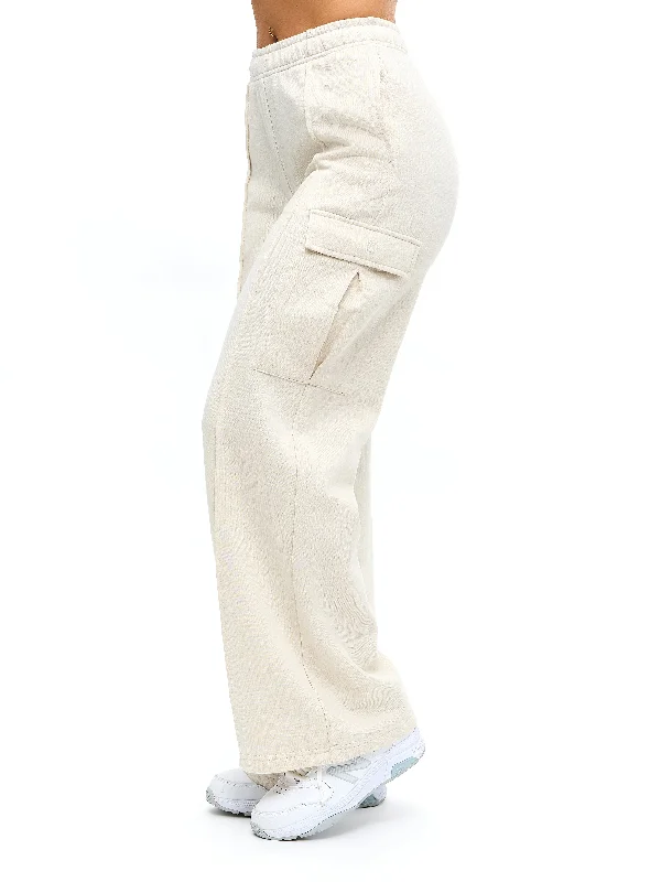 Yoga Pants for Hot Yoga Sessions -Threads Cargo Jogger - Bone