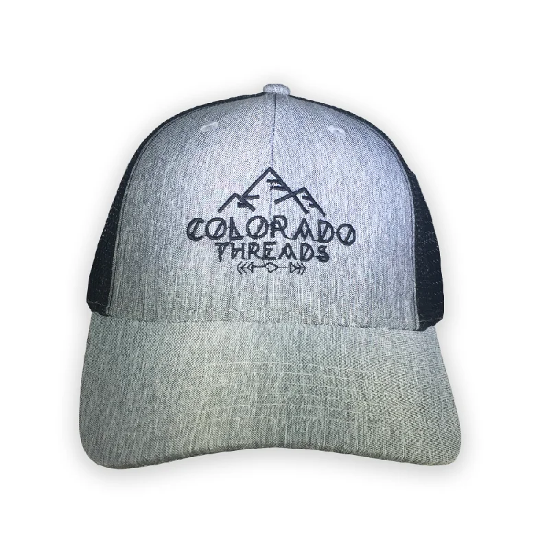 Yoga Pants for Intense Yoga Sessions -Threads Heather Grey Trucker Hat *FINAL SALE*