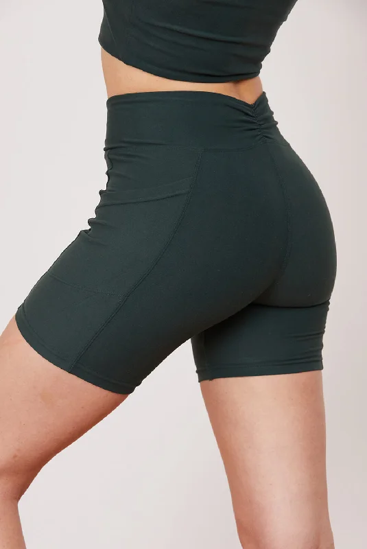 Yoga Shorts for Performance and Style -Thyme Midi Bike Short