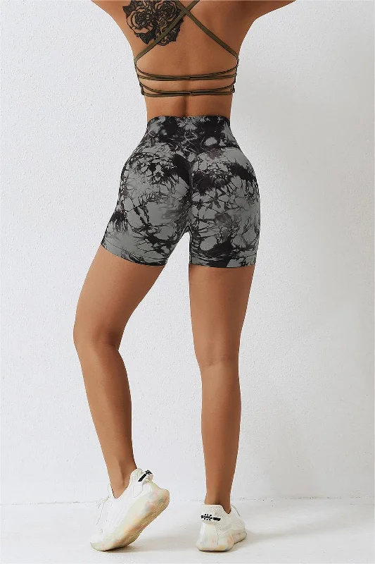 Tie dye dark grey