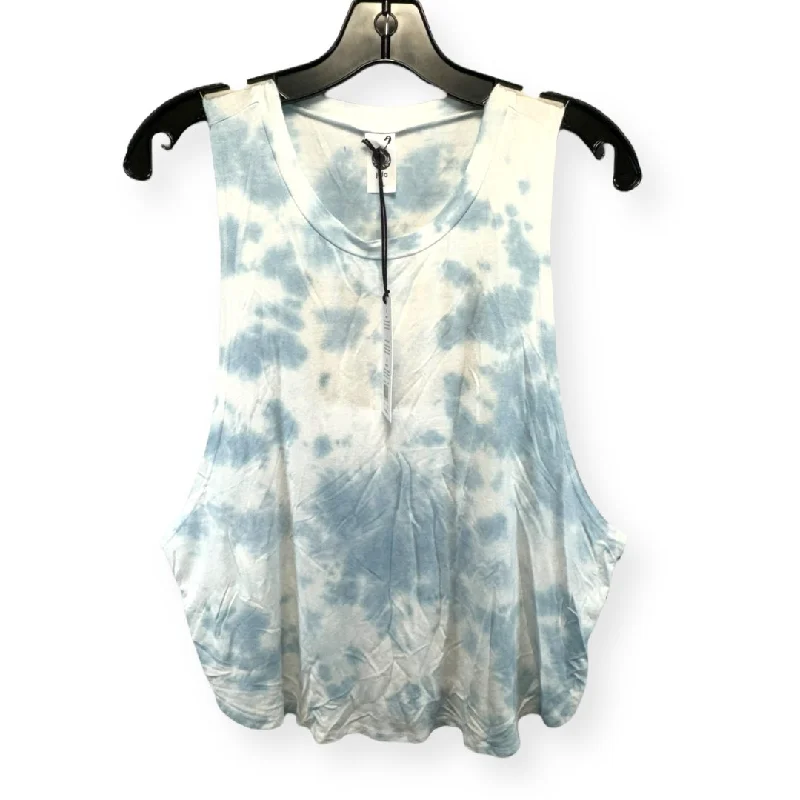 Lightweight Yoga Tops for Warm Weather -Tie Dye Print Athletic Tank Top Jala, Size Xl