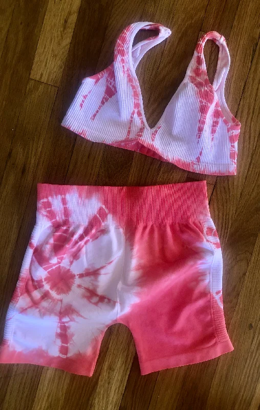 Coral Mandala Tie Dye