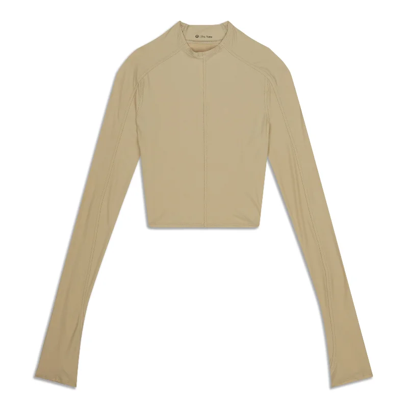 Yoga Tops for Active Women -Tight-Fit Long-Sleeve Shirt - Resale