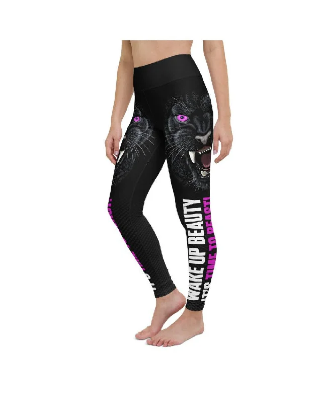 Yoga Pants for Tummy Control -Time to Beast Yoga Pants