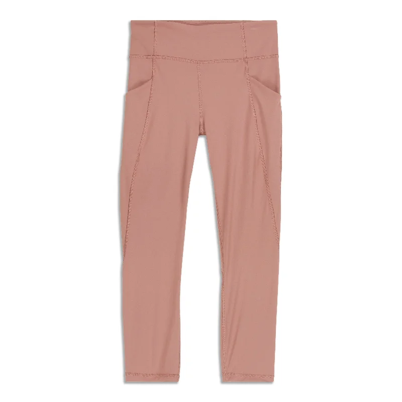 Soft and Flexible Yoga Pants for Poses -Time To Sweat Crop - Resale