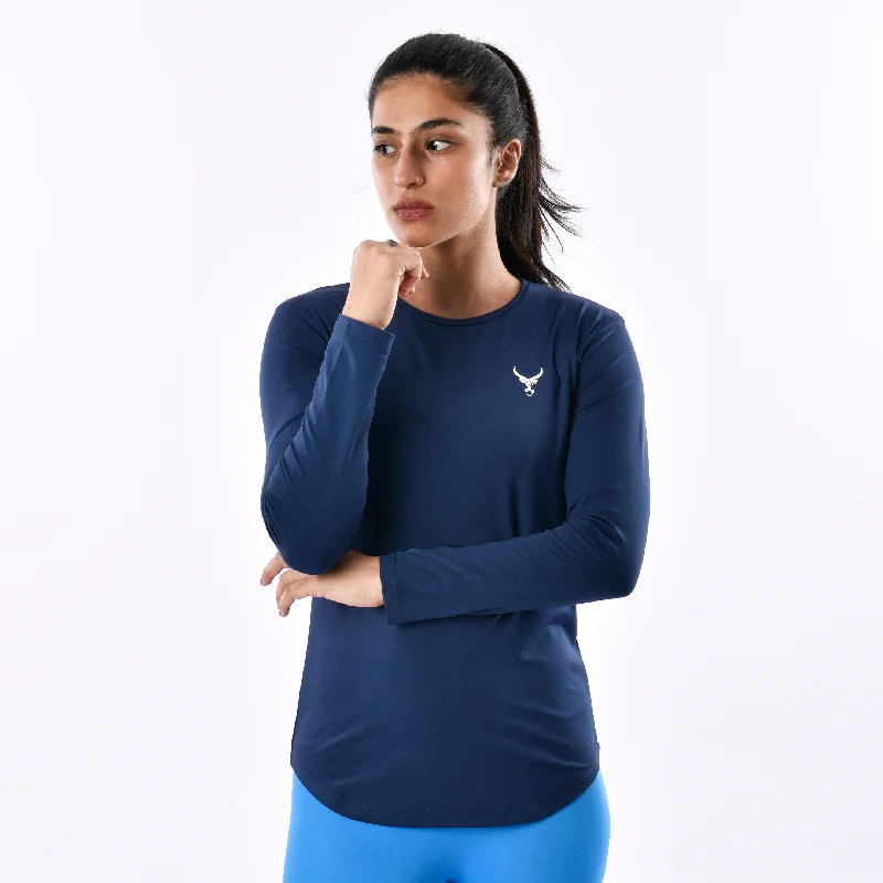 Women's Yoga Tops with Soft, Stretchy Fit -Timeless Long Sleeve Top