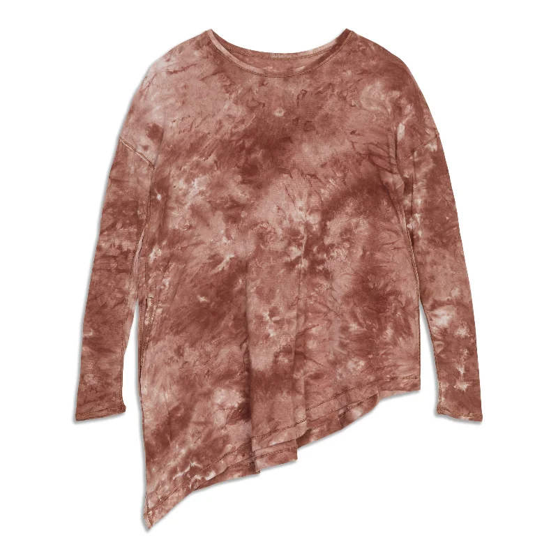 Long Sleeve Yoga Tops for Winter -To The Point Long Sleeve Shirt - Resale