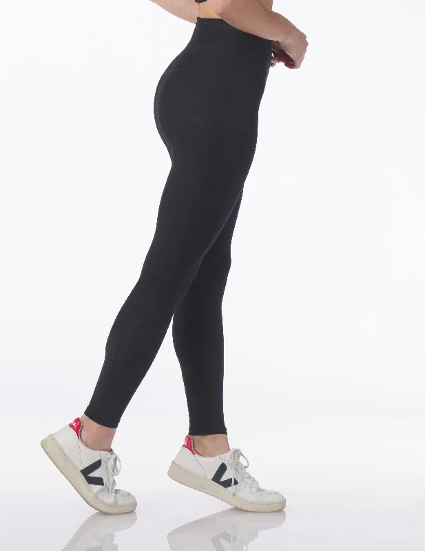 Yoga Pants for Yoga and Pilates -Tone Up Legging: Black