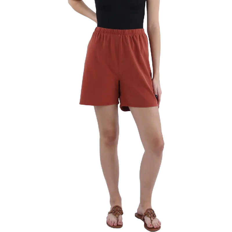 Performance Yoga Shorts for Comfort -Tornado Womens Hybrid Fitness Shorts