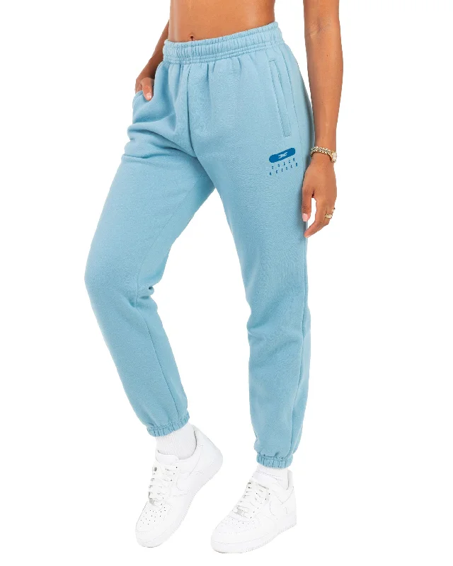 Yoga Pants with 4-Way Stretch -Track & Field Trackpants - Blue