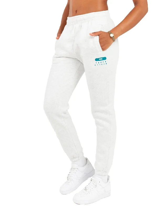 Soft and Flexible Yoga Pants for Poses -Track & Field Trackpants - Polar Grey