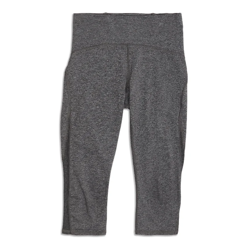 Comfortable Yoga Pants for All-Day Wear -Train Times Crop - Resale