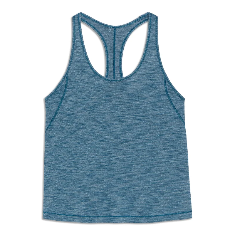 Lightweight Yoga Tops for Warm Weather -Train Times Tank Top - Resale