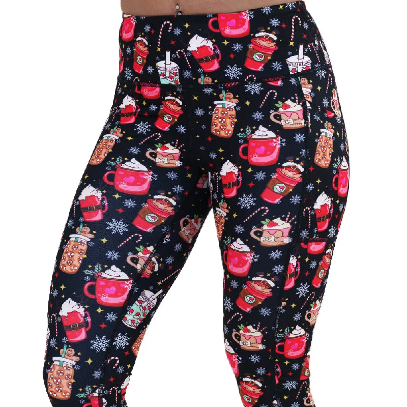 Compression Yoga Pants -Treat Yo Self Leggings