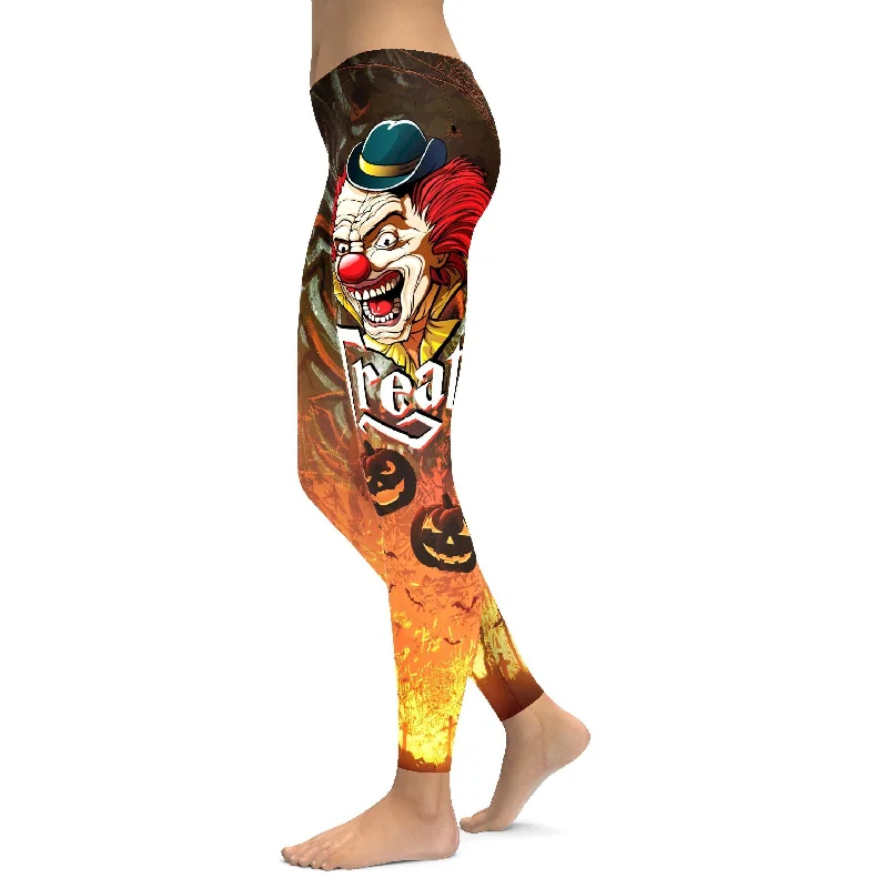 Yoga Pants for Outdoor Workouts -Trick or Treat Leggings