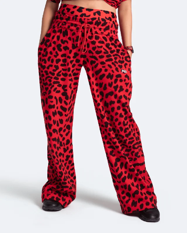 Full-Length Yoga Pants for a Sculpted Fit -Tummy Control Wide Leg Pants