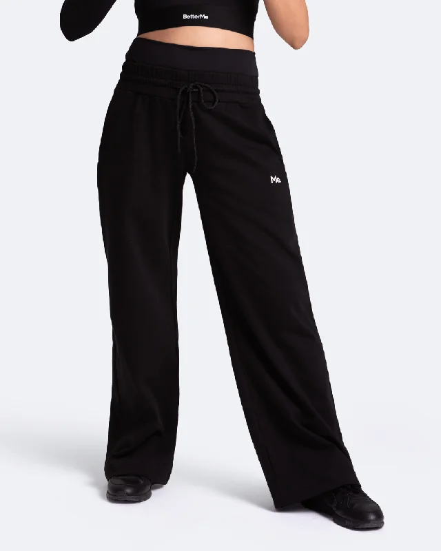Yoga Pants for Maximum Range of Motion -Tummy Control Wide Leg Pants