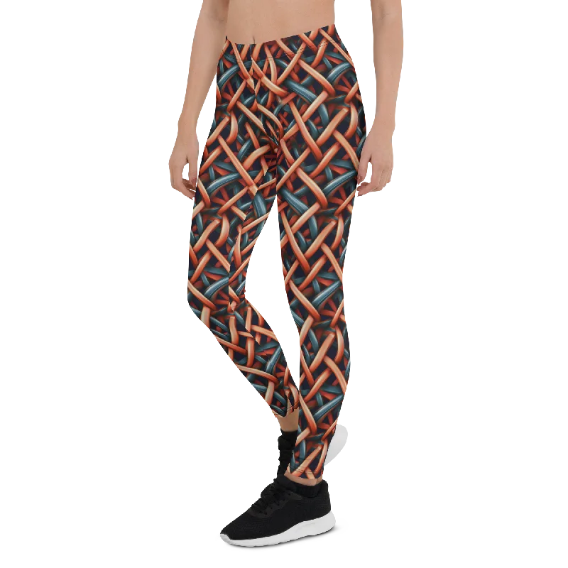 Yoga Pants for Deep Flexibility -Twisted Pipe Leggings