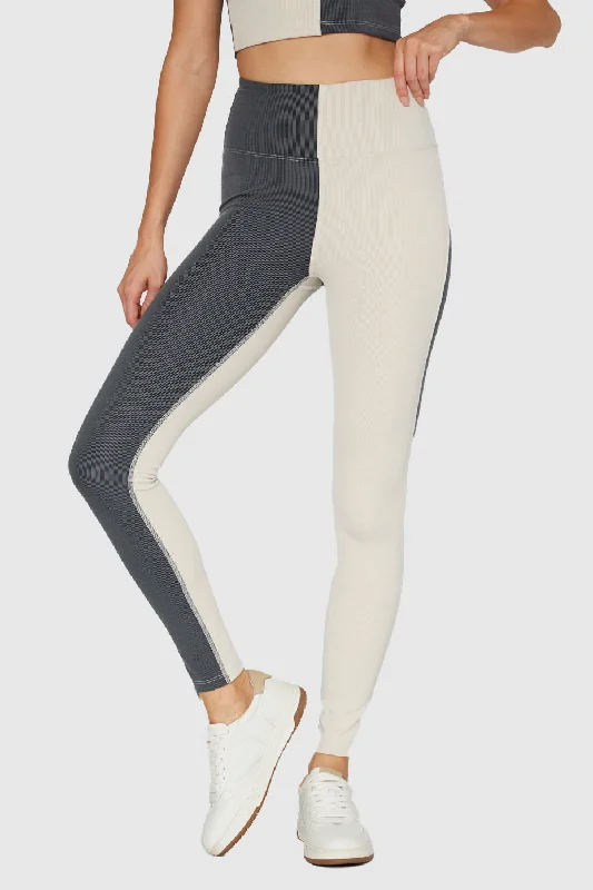 Stylish Compression Yoga Pants -Two Tone Legging