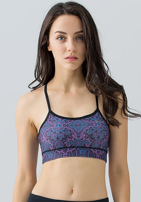 Yoga Tops for High-Impact Workouts -Low Support Comfortable Bra