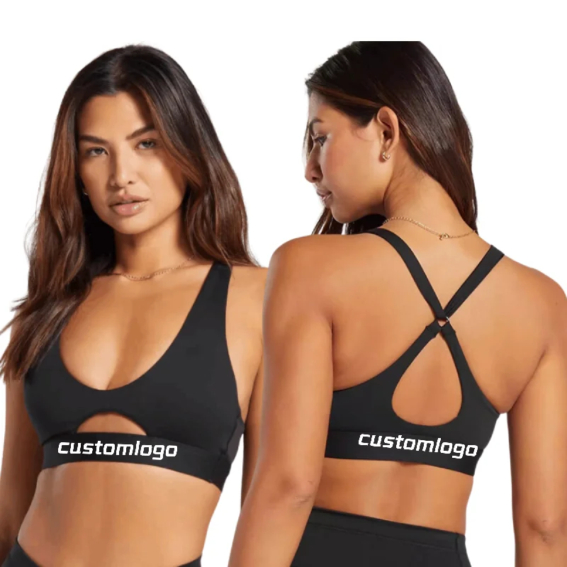 Yoga Tops for Light Yoga Practice -U-neck cutout elegant yoga vest for women outdoors