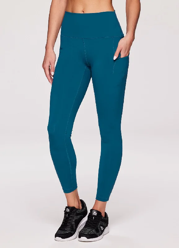Soft, Stretchable Yoga Pants for Women -Ultra Hold Zip It 7/8 Legging