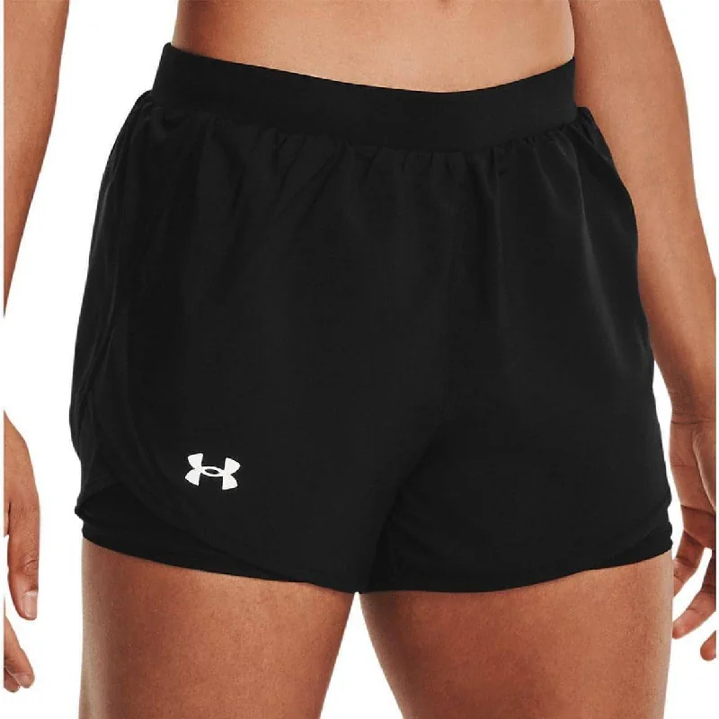 Yoga Shorts for Full Flexibility Movement -Under Armour Fly By 2.0 2 In 1 Womens Running Shorts - Black Yoga Shorts for Full Flexibility Movement -Under Armour Fly By 2.0 2 In 1 Womens Running Shorts - Black