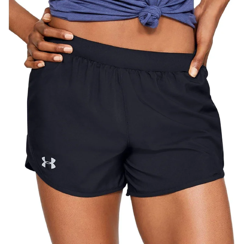 Yoga Shorts for Balance -Under Armour Fly By 2.0 Womens Running Shorts - Black