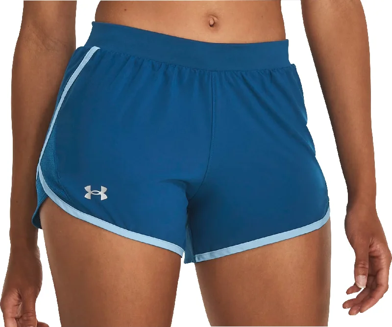 Yoga Shorts for Performance -Under Armour Fly By 2.0 Womens Running Shorts - Blue