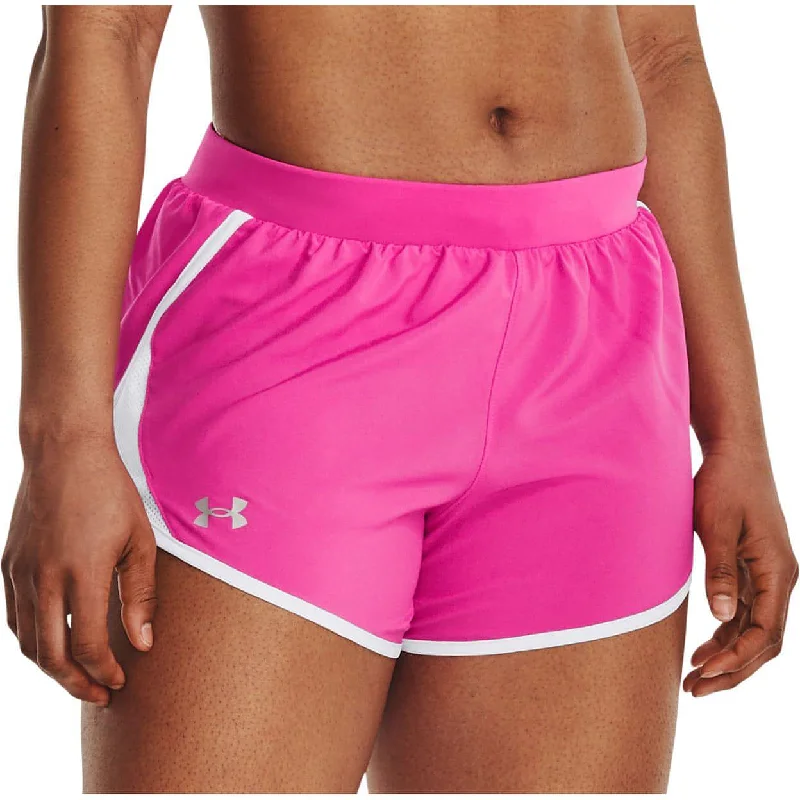 Comfortable Yoga Shorts for Flexibility -Under Armour Fly By 2.0 Womens Running Shorts - Pink Comfortable Yoga Shorts for Flexibility -Under Armour Fly By 2.0 Womens Running Shorts - Pink